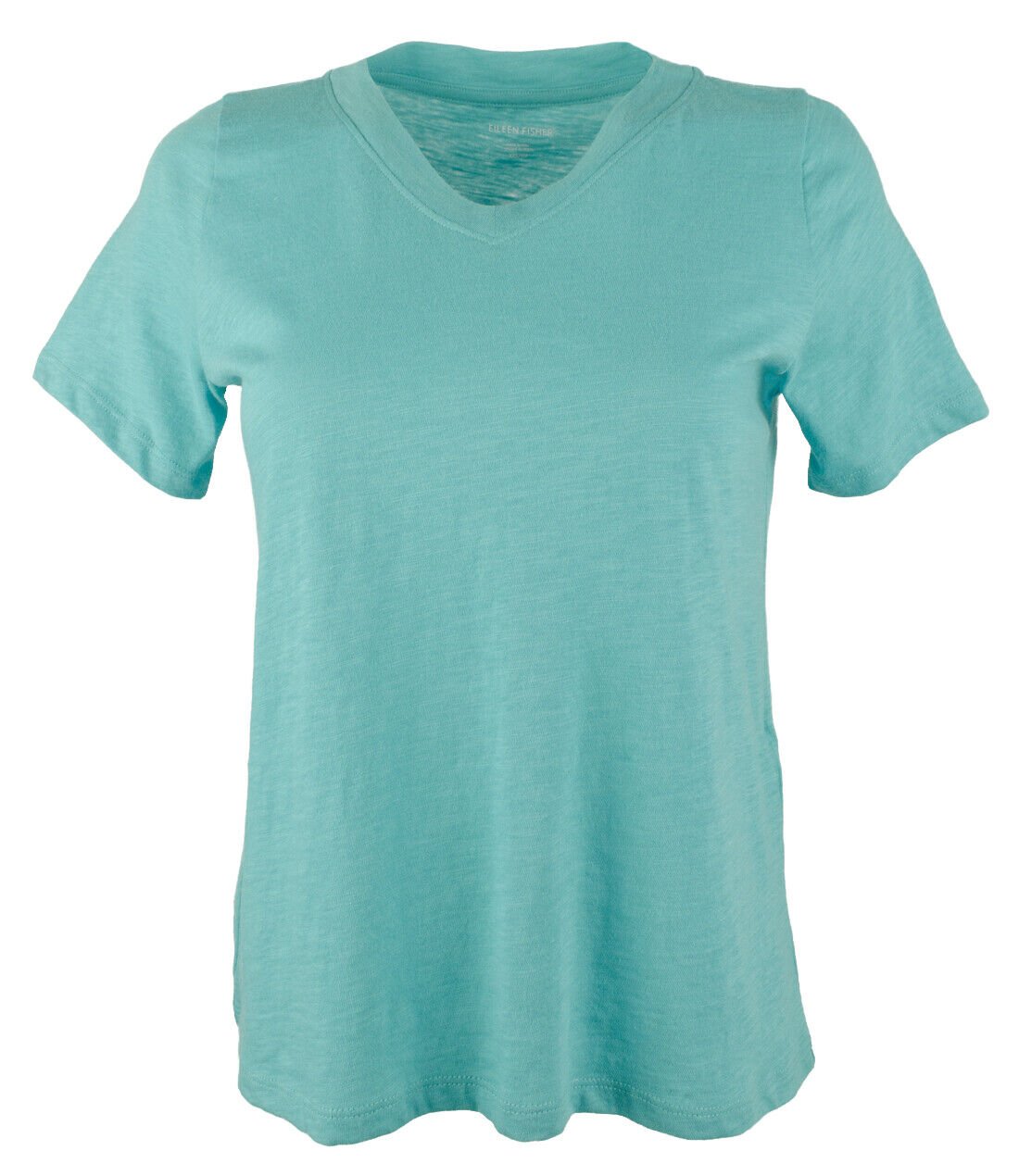 Eileen Fisher Women's V Neck Short Sleeved Tee T XXS