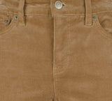 Ralph Lauren Women's Mid-Rise Straight Leg Stretch Corduroy Pants Cml 20W Camel