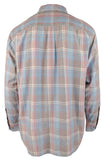 Tommy Bahama Men's Big & Tall Long Sleeve Fresno Plaid Camp Shirt 4X-Large Tall