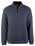 Tommy Bahama Erkek Yeni Flipsider Yarım Fermuarlı Çift Taraflı Sweatshirt Büyük