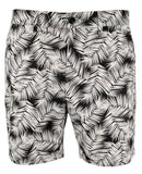 Men's Palm Print Poplin Shorts Blk 34