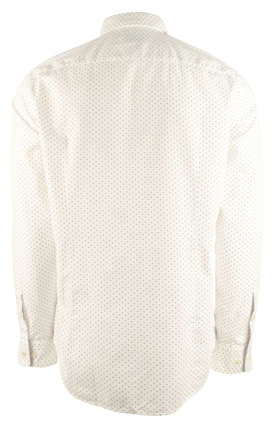 Men's Ronni Slim Fit Long Sleeve Shirt-PP-Large Pastel Pink