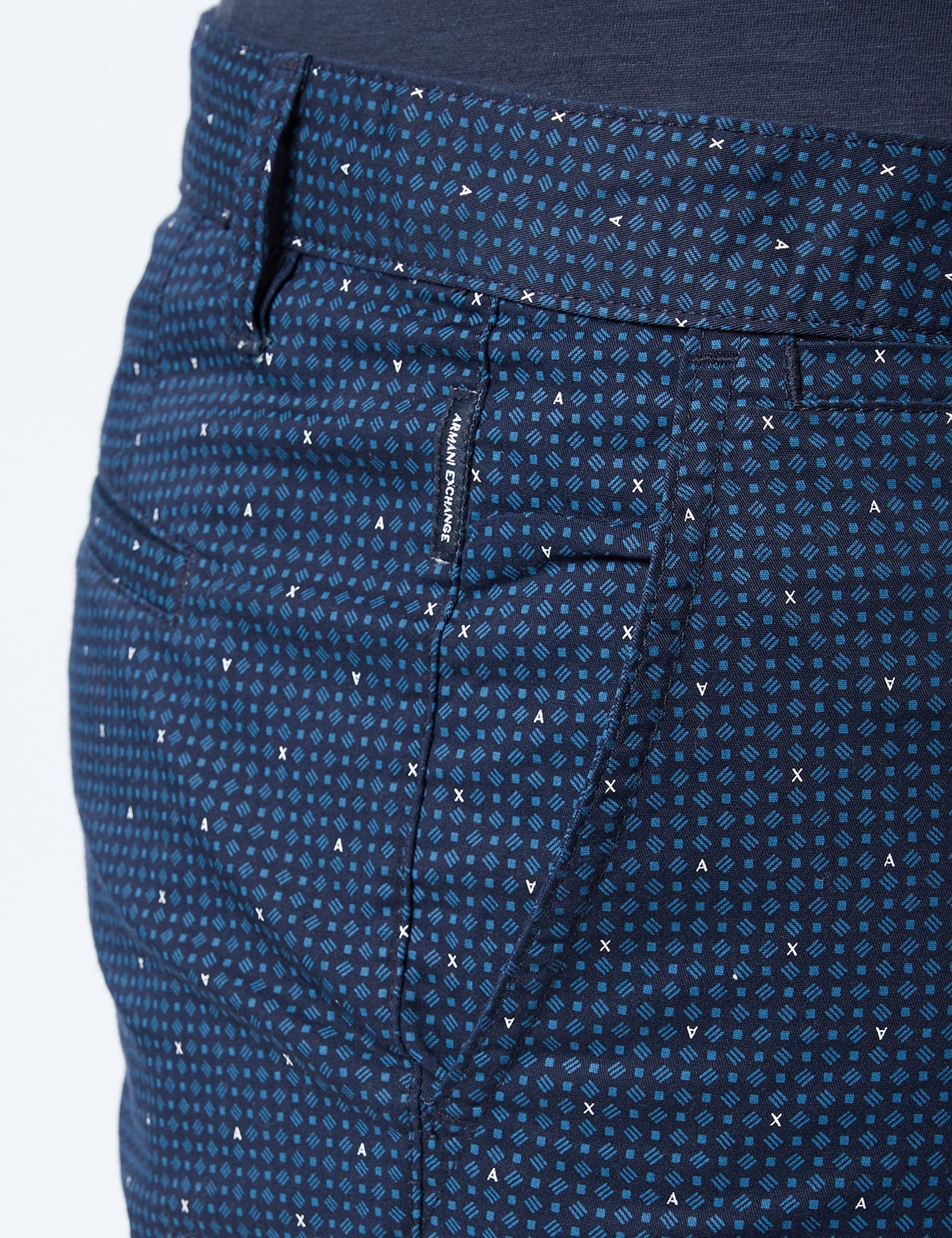 Armani Exchange Men's Stretch Twill Bermuda Shorts