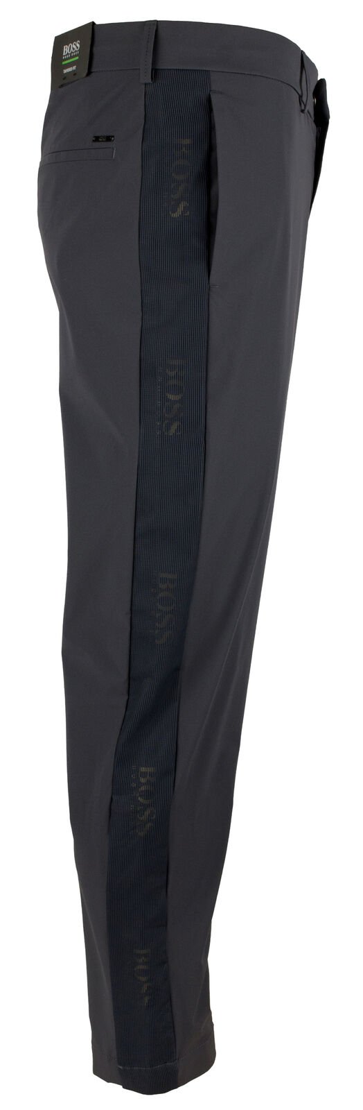 Hugo Boss Men's Keen Lightweight Tapered Fit Stretch Pants Dark Blue