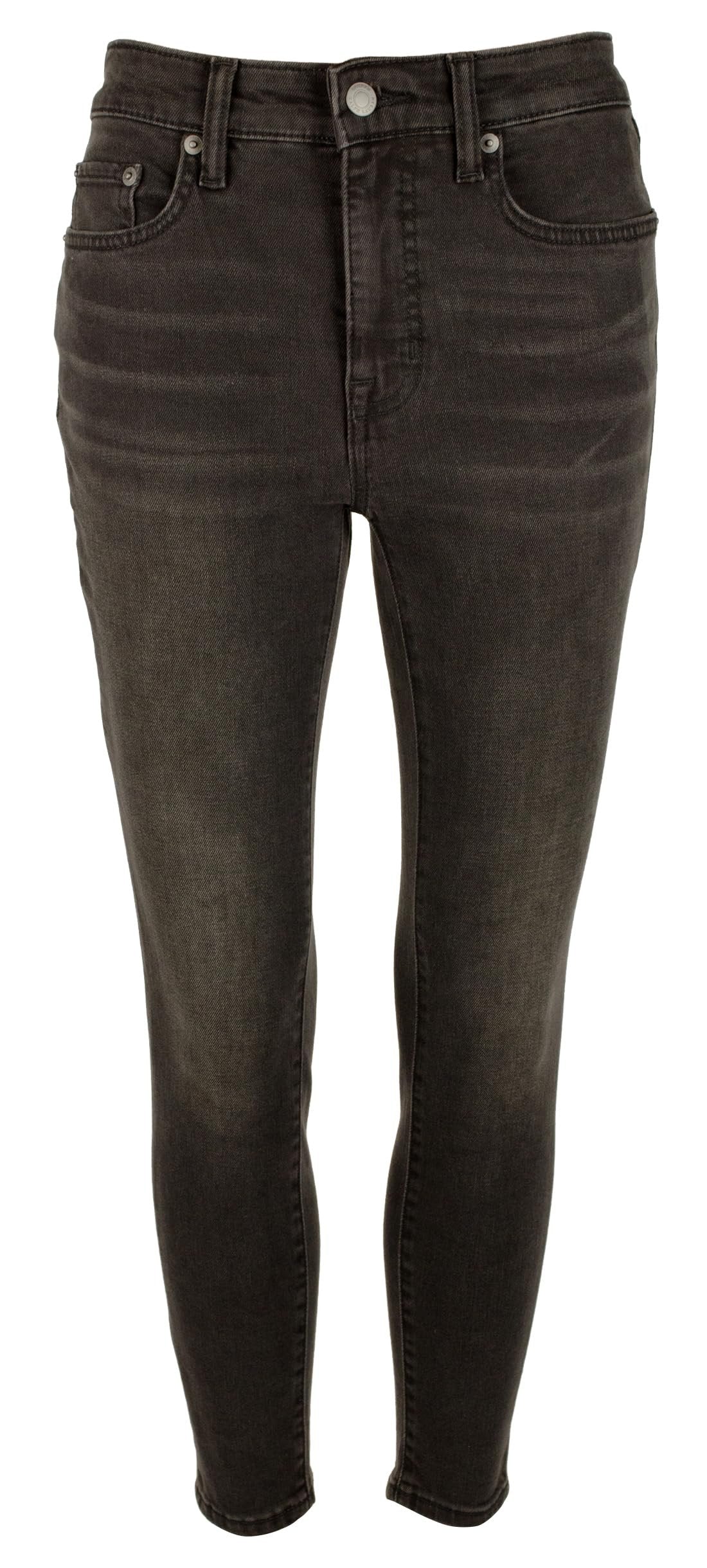 Ralph Lauren Lauren Women's Petite High Rise Stretch Skinny Ankle Jeans Pants Blk 8P