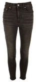 Ralph Lauren Lauren Women's Petite High Rise Stretch Skinny Ankle Jeans Pants Blk 8P