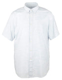 Camisa de manga corta para hombre de Southern Tide, Seven Mile Beach, azul patrimonial, talla pequeña