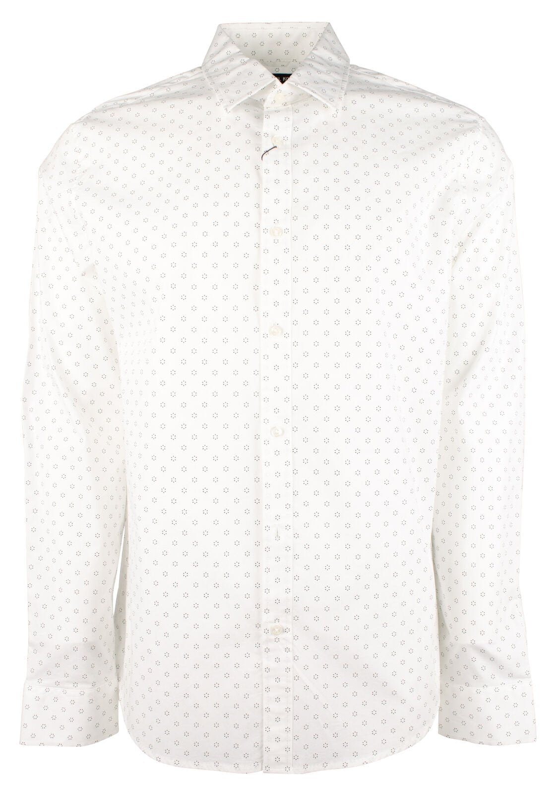 Michael Kors Men's Stretch Slim Fit Long Sleeve Shirt
