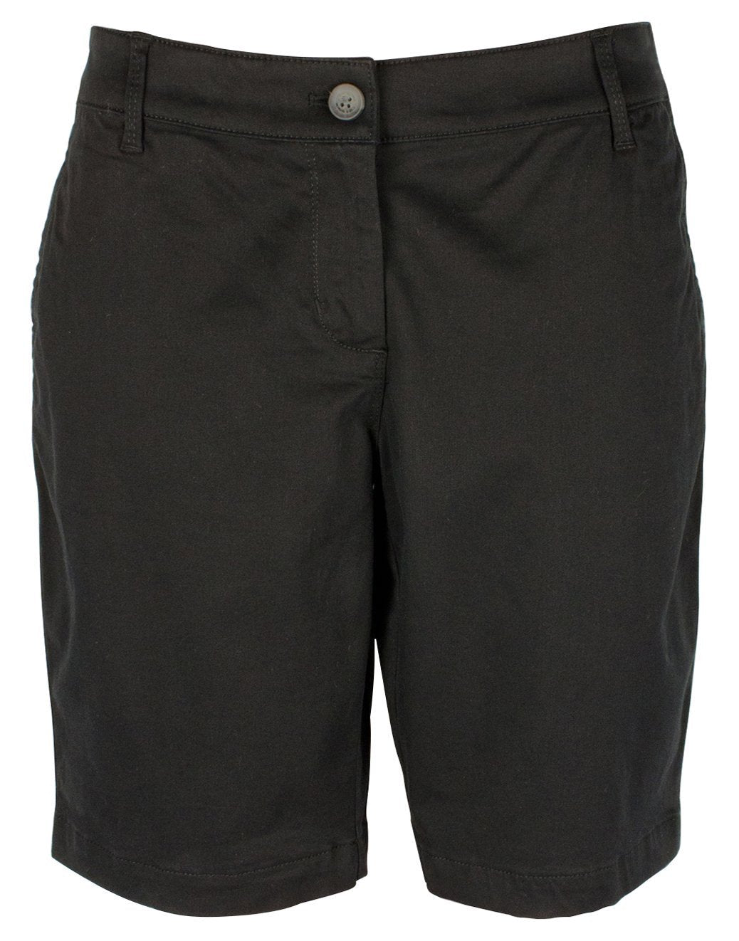 Bermudas de oficina Tommy Bahama hasta la rodilla para mujer, color negro 2