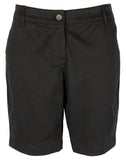 Bermudas de oficina Tommy Bahama hasta la rodilla para mujer, color negro 2