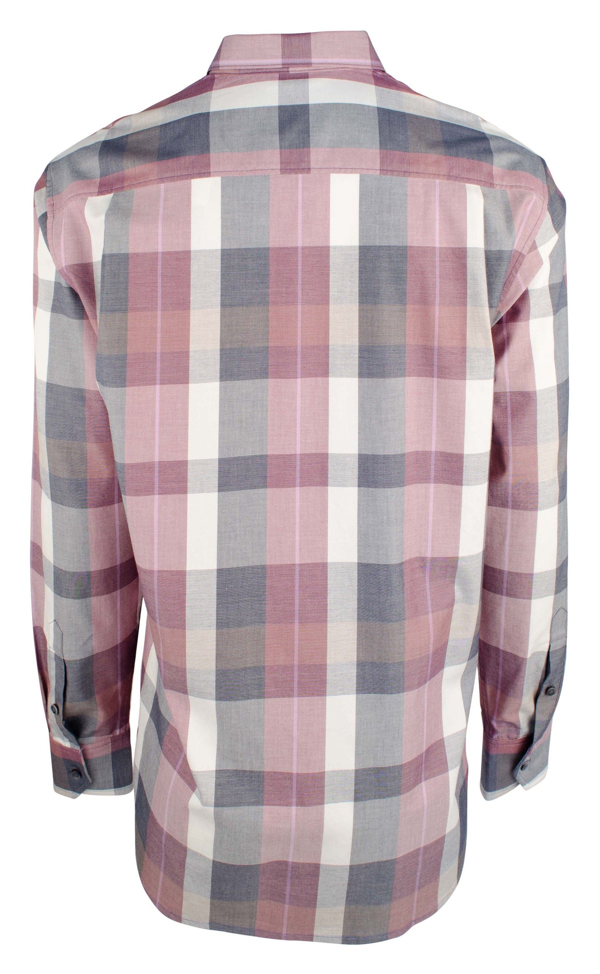 Camisa de manga larga a cuadros Marabella de Tommy Bahama para hombre, color fucsia y rojo, talla mediana