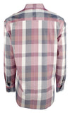 Camisa de manga larga a cuadros Marabella de Tommy Bahama para hombre, color fucsia y rojo, talla mediana