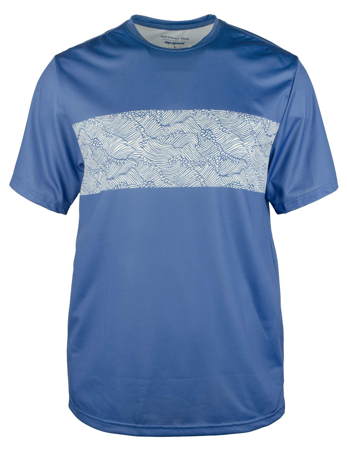 Men's Reyn Spooner Wave Print Performance Tee
