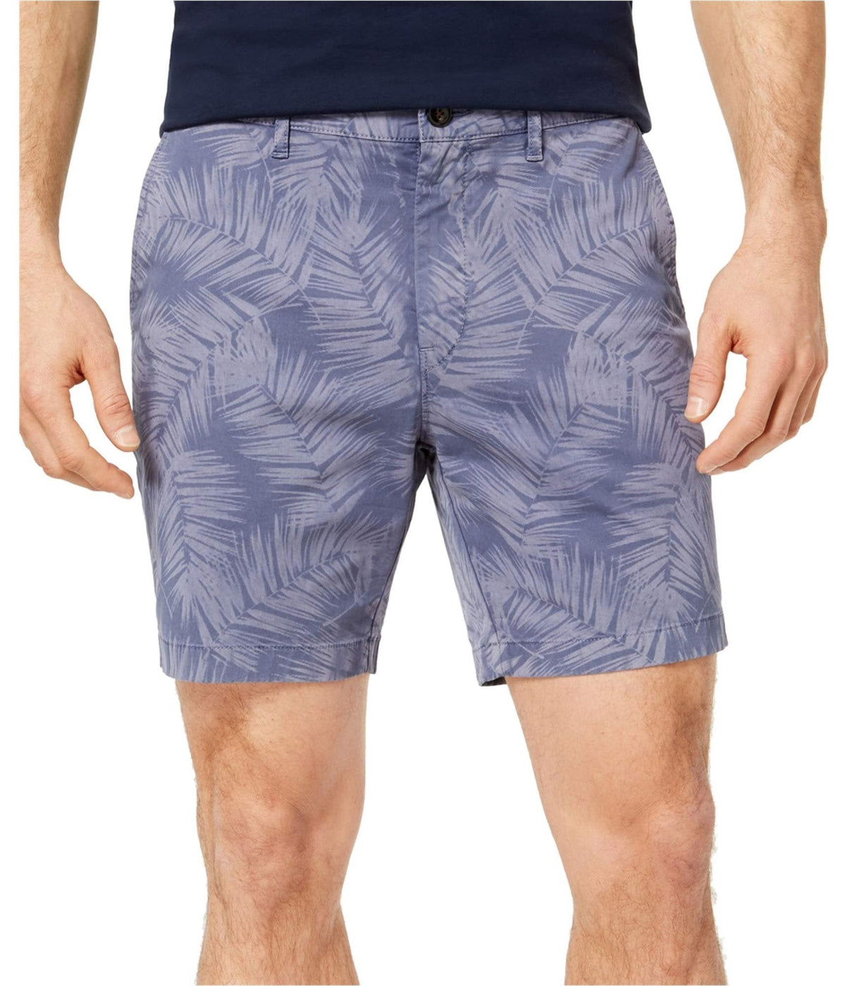 Michael Kors Men's Palm Print Stretch Shorts