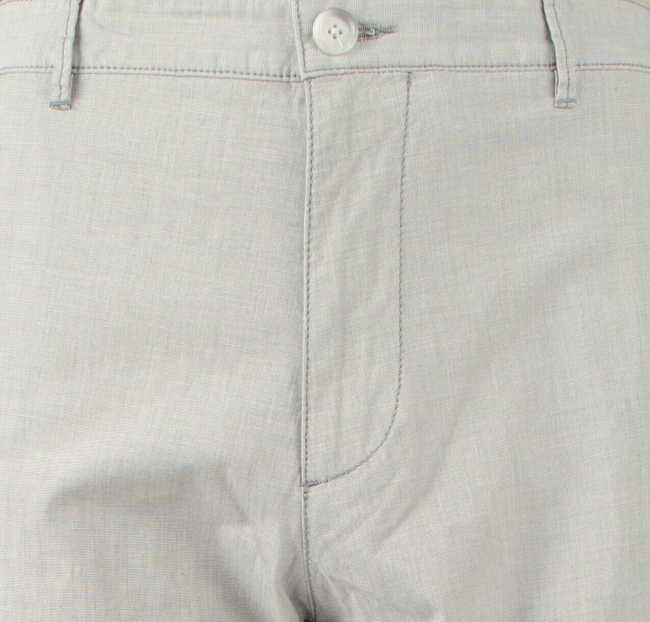 Hugo Boss Men's Kaito Slim Fit Stretch Flat Front Chino Pants 38 R Open Gray