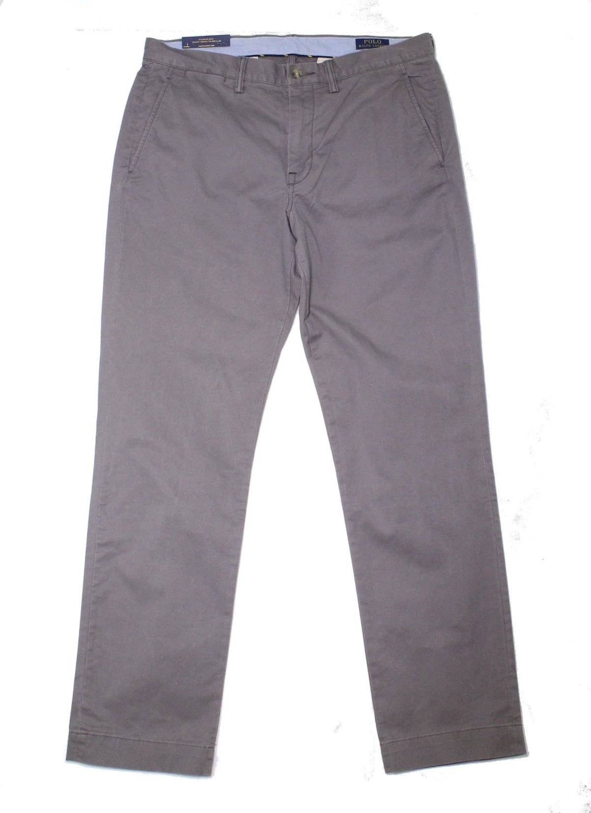 Men's Cotton Twill Stretch Straight Fit Chino Pants-GN-33Wx30L