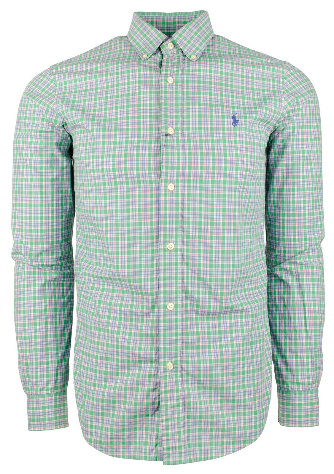 Customer Return Polo Ralph Lauren Men's Slinm Fit Long Sleeved Shirt-M-S