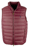Polo Ralph Lauren Men's Packable Down Full Zip Vest Red Large