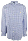 Polo Ralph Lauren Men's Big and Tall Oxford Long Sleeve Shirt BW LT
