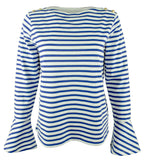 Women's Petite Bell-Sleeve Top WM PS