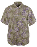 Camisa Tommy Bahama Canyon Leaves Camp para hombre, talla grande, devolución del cliente