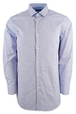 Men's Sharp-Fit Cotton Button Down Shirt-P-17-32/33 Purple