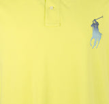 Polo Ralph Lauren Men's Classic Fit Mesh Big Pony Short Sleeve Polo Shirt XX