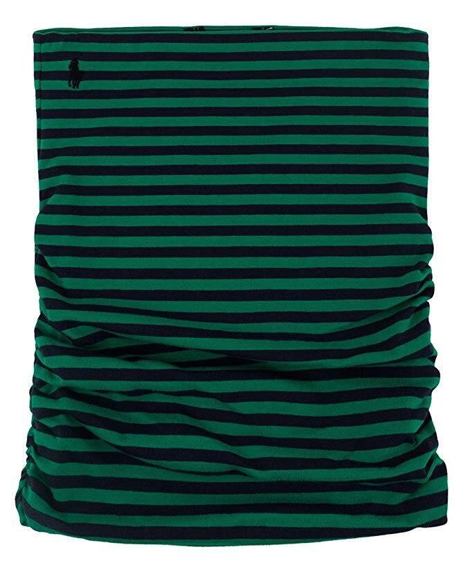 Ralph Lauren Girl's Ruched Striped Knit Skirt