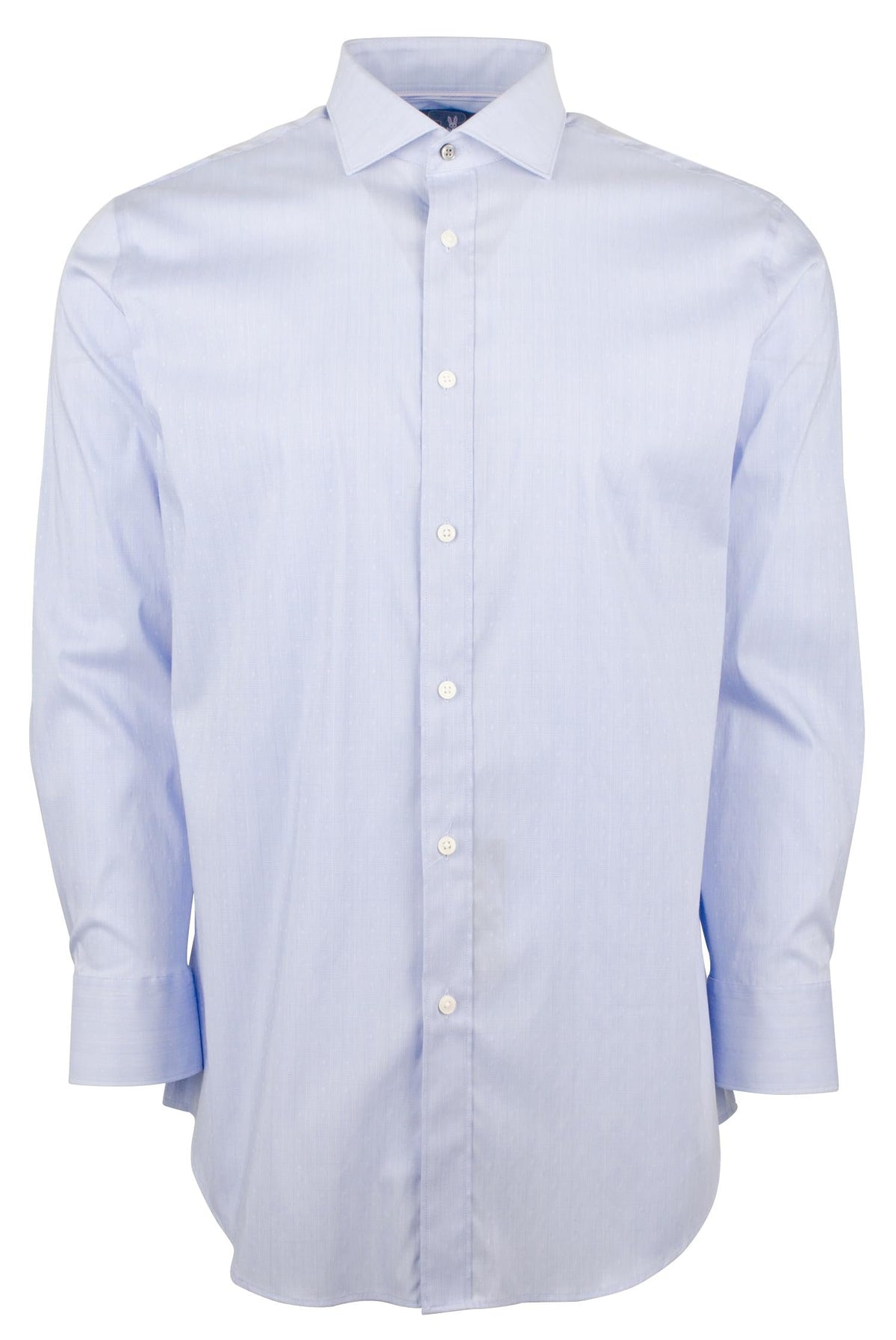 Psycho Bunny Men's Non-Iron Modern Fit Long Sleeves Shirt MBC15-1/2 (34/35)