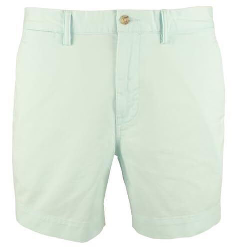 Polo Ralph Lauren Men's Stretch Straight Fit 6 Inch Flat Front Chino Shorts