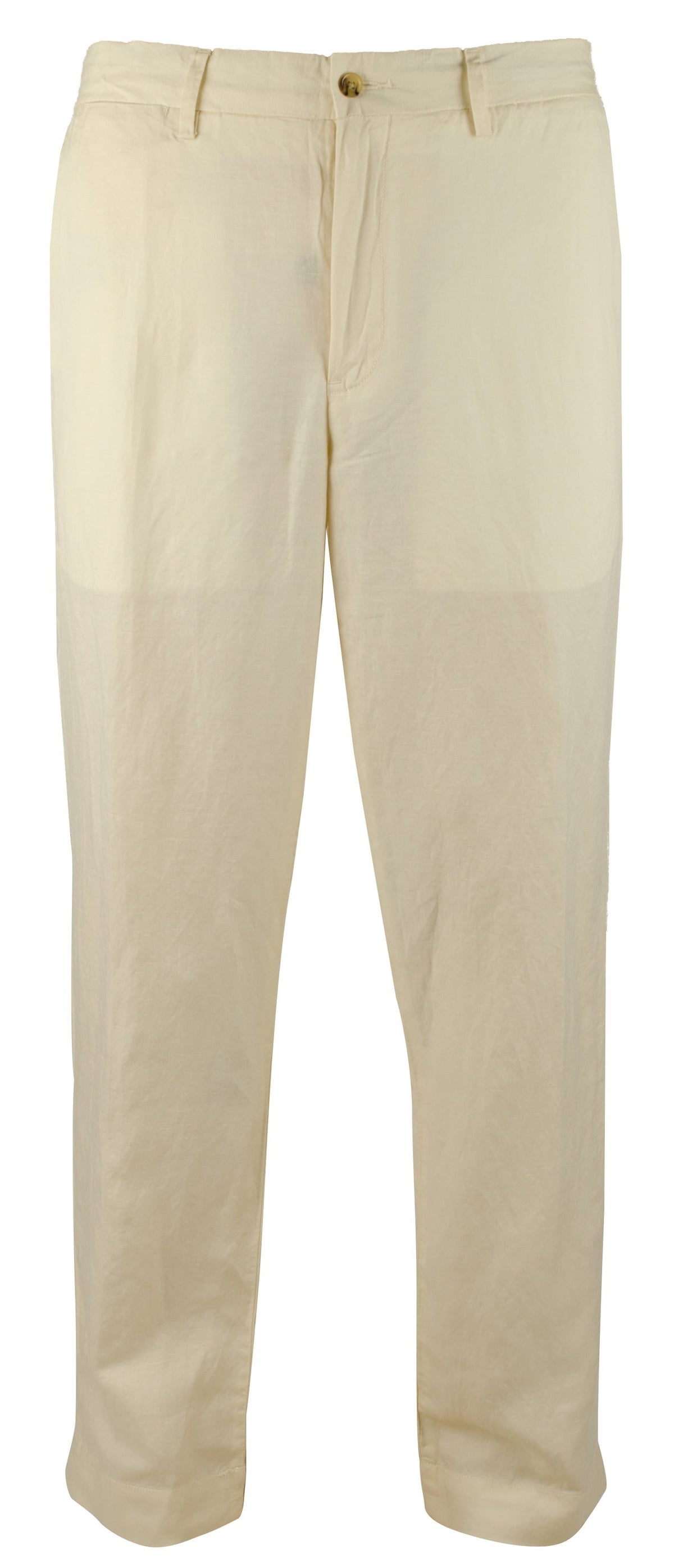 Men's Linen Blend Straight-Fit Pants-C-40WX32L