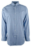 Men's Classic Fit Plaid Button Down Long Sleeve Shirt CBL Small