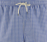 Polo Ralph Lauren Men's Big & Tall Gingham Print Swim Trunks Blue 3XB