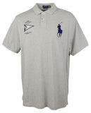 Men's Classic Fit Big Pony Short Sleeve Polo Shirt GHthr XXL Grey Heather