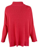 Tommy Bahama Women's Shimmer Bonita Half Zip Long Sleeved Poncho Top TR S/M