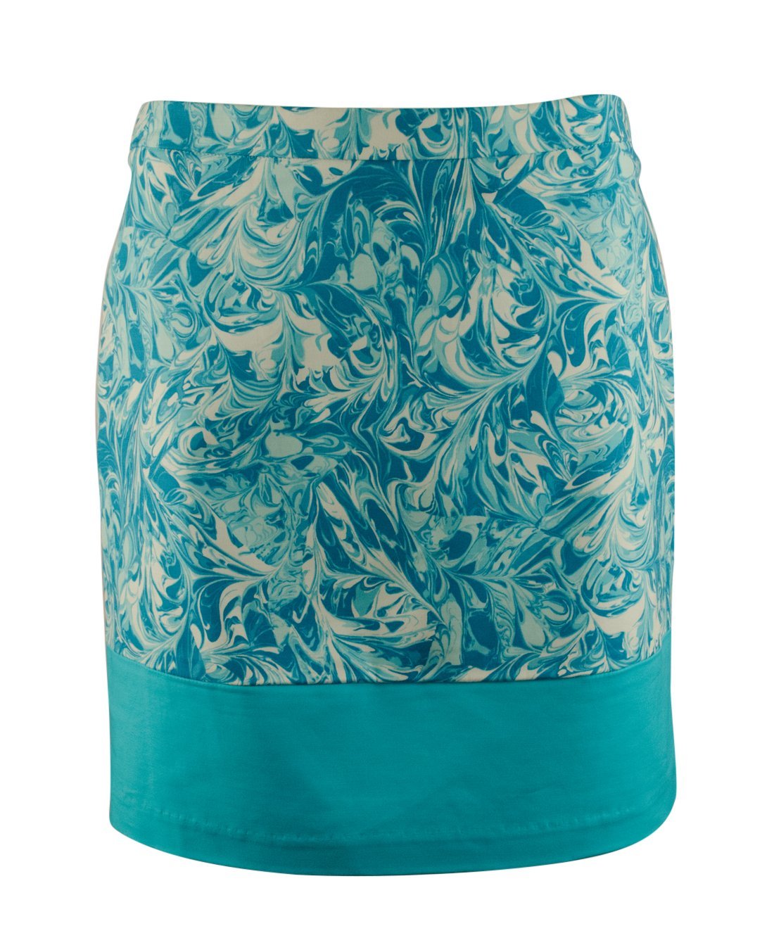 MICHAEL Michael Kors Womens Petite Print Blocked Mini Turquoise 4P