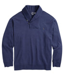 Ralph Lauren Men's Shawl Neck Estate Long Sleeve Rib Sweater