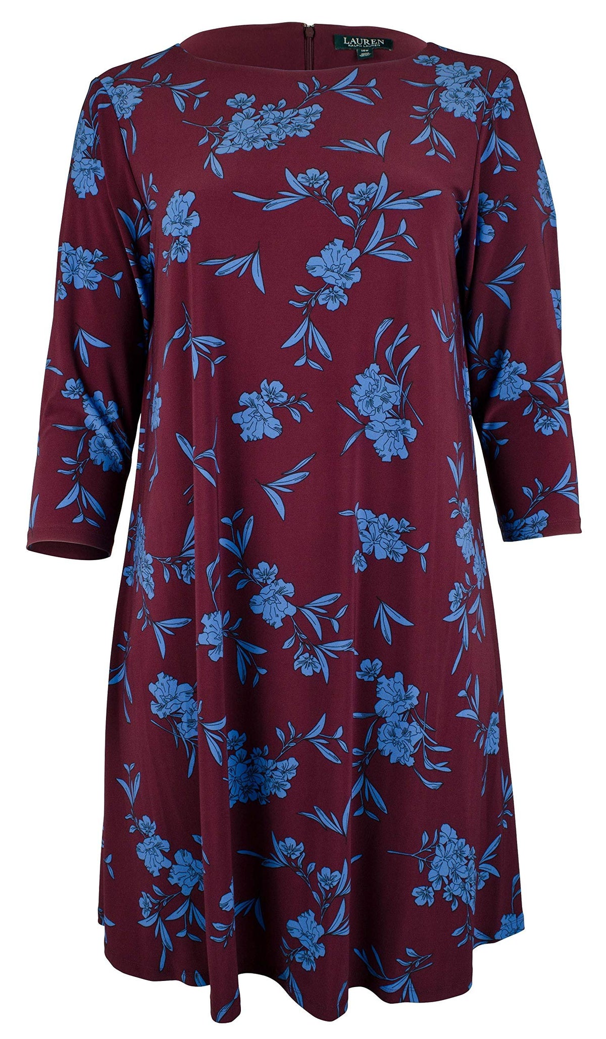 Lauren Ralph Lauren Women's Plus Size A Line Dress PB 16W