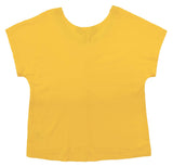 Ralph Lauren Kid's Girl's Cap Sleeve Jersey Top T-Shirt-Y-3/3T Yellow