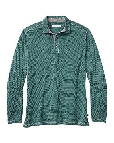 Tommy Bahama Men's Paradise Cove Long-Sleeve Polo Shirt, 3XLB