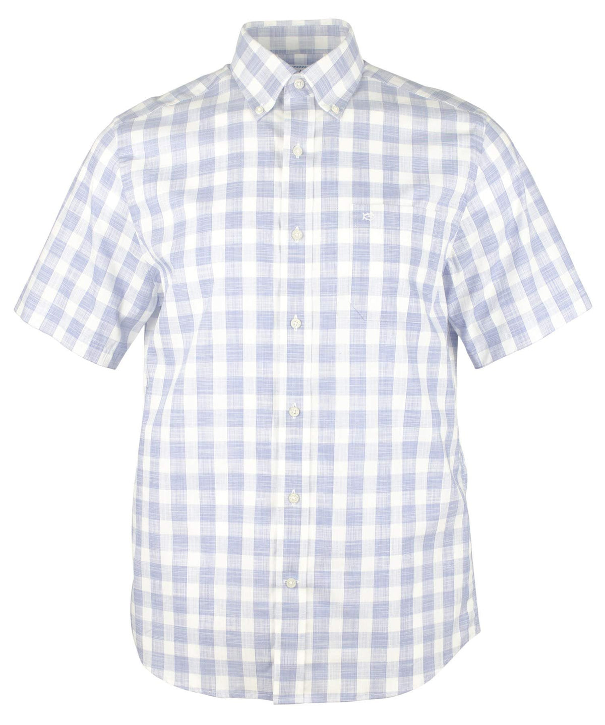 Southern Tide Men's Proclamation Buffalo Check SS Shirt
