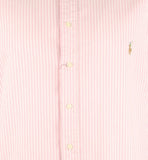 Polo Ralph Lauren Men's Big and Tall Striped Oxford Long Sleeve Shirt-P-2LT