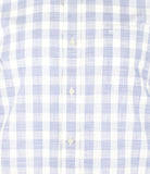 Southern Tide Men's Proclamation Buffalo Check Short Sleeve Shirt Surf Blue Small