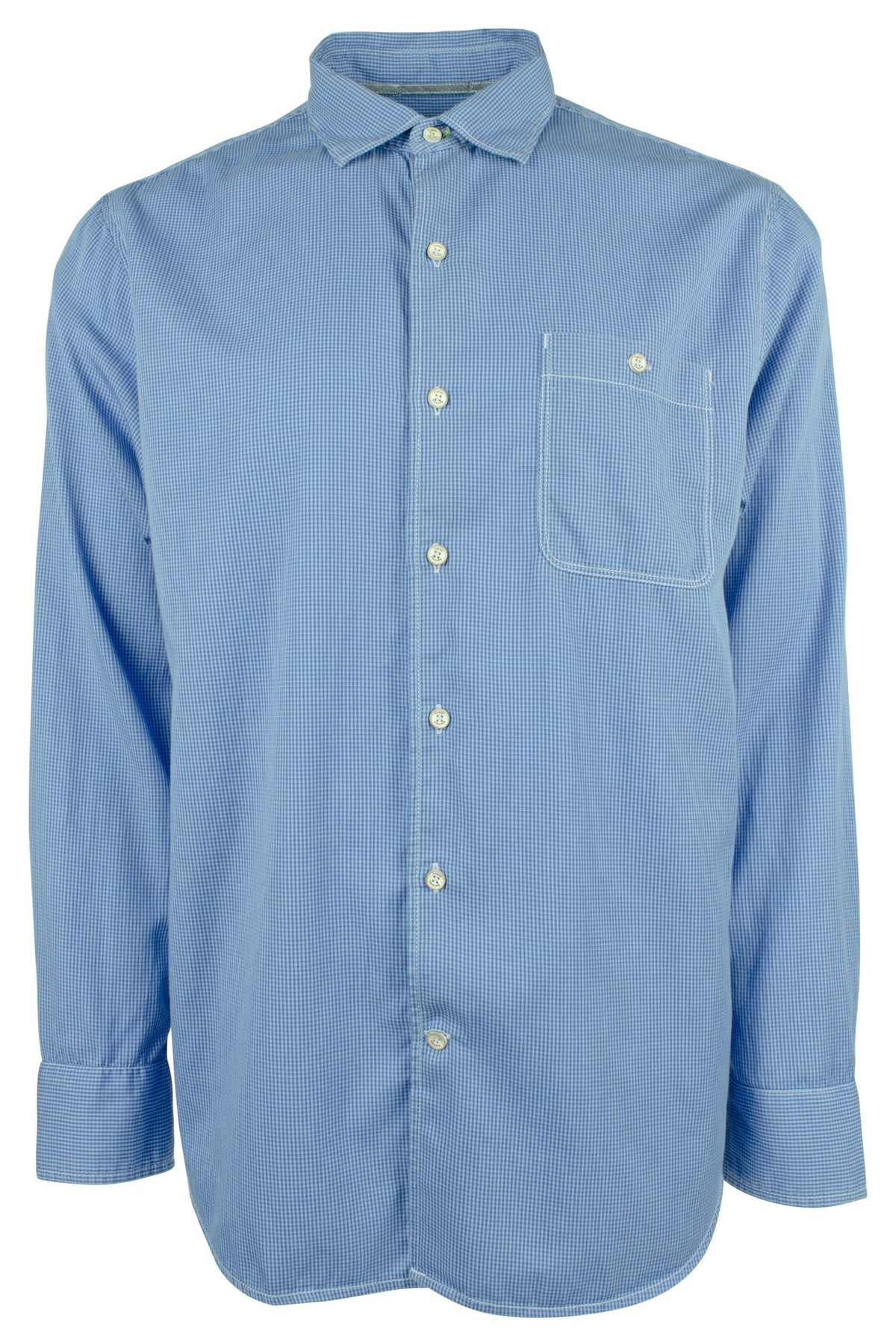 Tommy Bahama Men's Big & Tall Check Long Sleeve Shirt ZBl 2XLT