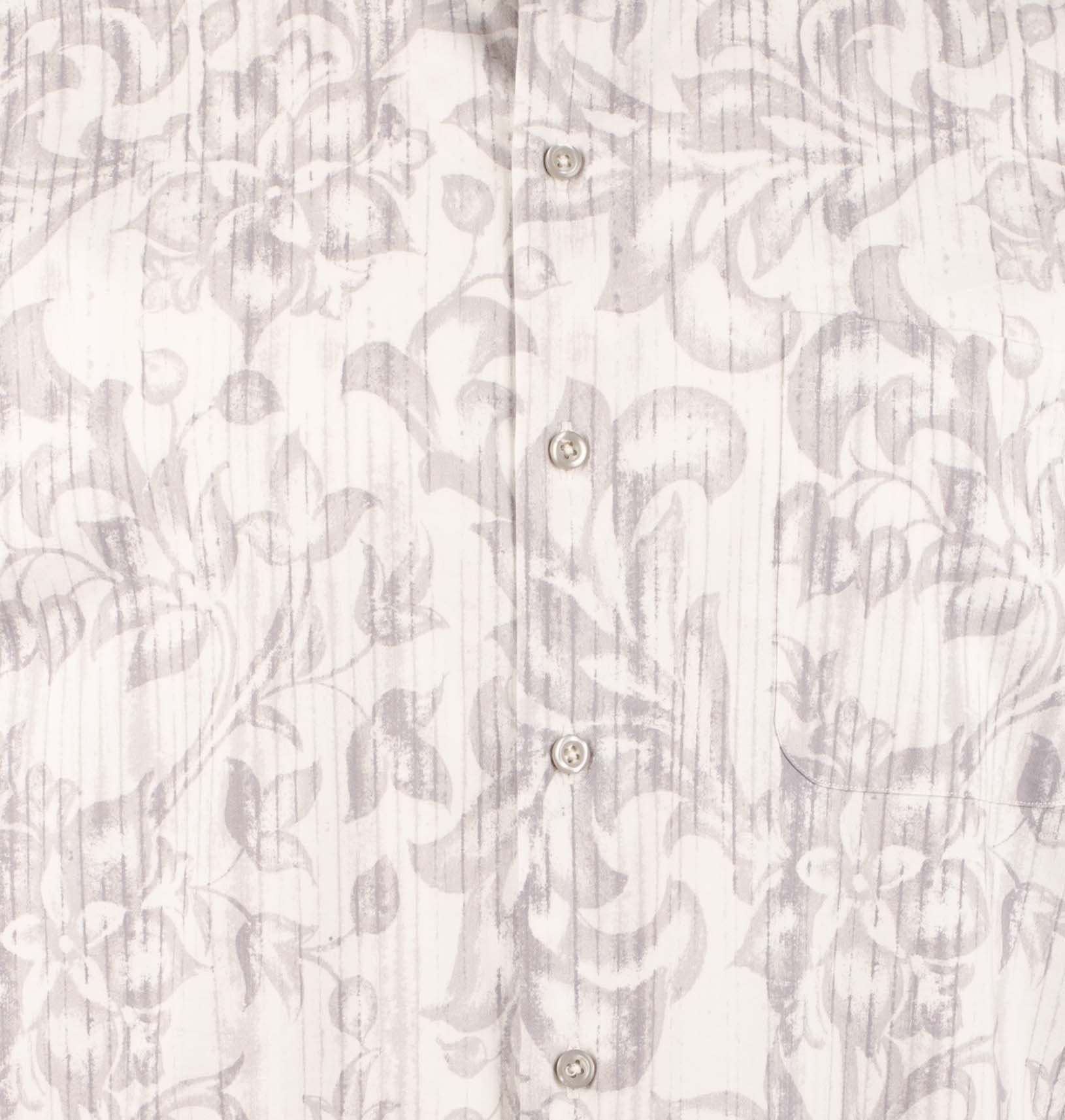Tommy Bahama Men's Lazlo Lux Slate Fronds Long Sleeve Button Down Shirt Small