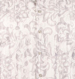 Tommy Bahama Men's Lazlo Lux Slate Fronds Long Sleeve Button Down Shirt Small