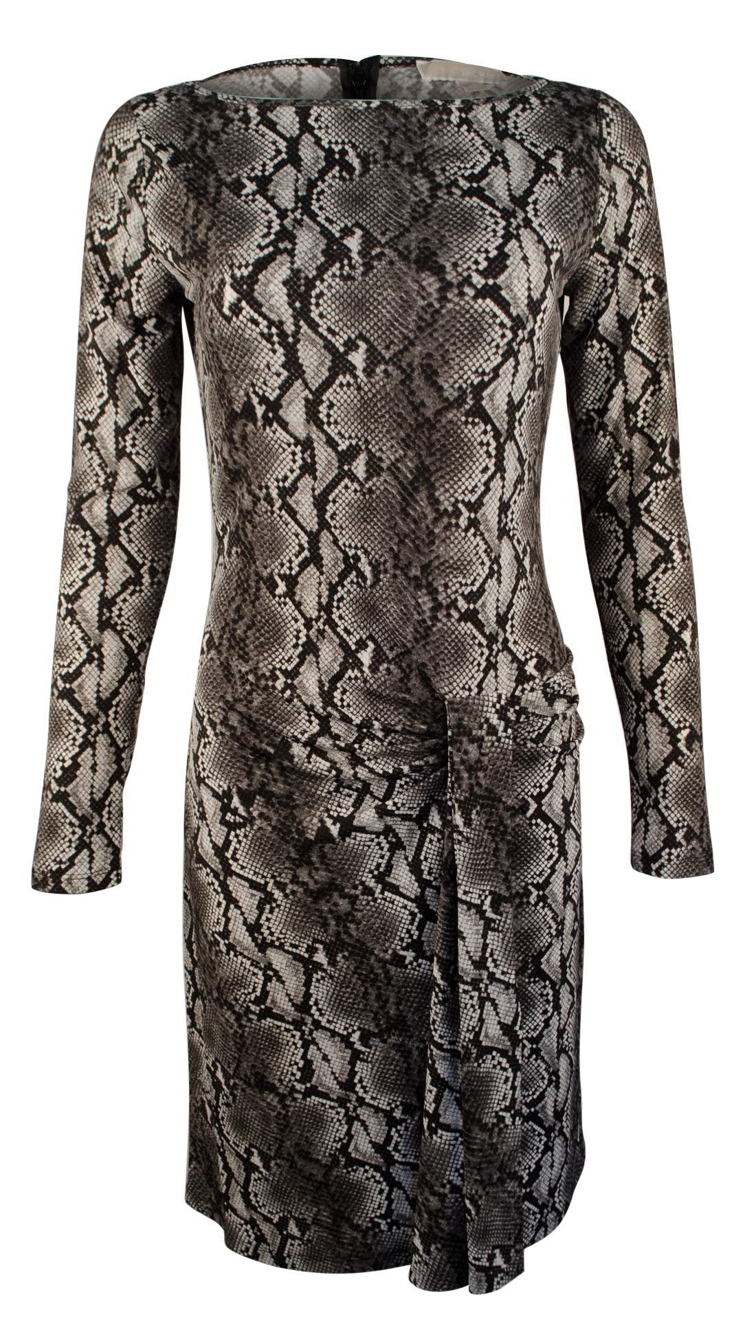 Michael Kors Women's Long Sleeve Snake Print Dress