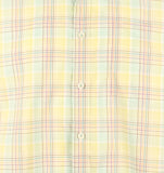 Bugatchi Men's Plaid Classic Fit Long Sleeves Shirt-L-Medium