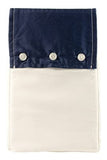 RL Organic Sateen Border One Standard Sham 20X28 Inches Polo Navy