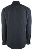 Hugo Boss Men's Ronni Slim Fit Long Sleeve Button Front Shirt Dark Blue